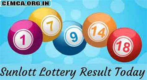 sunlott result today|sunlot lottery results today.